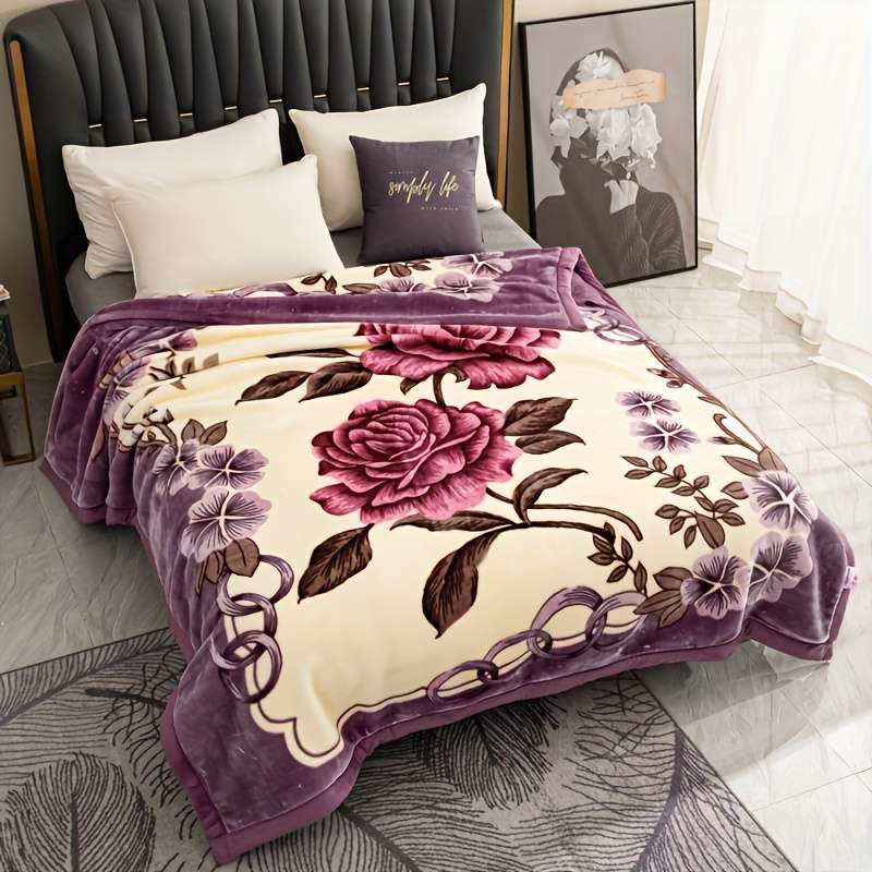 1ps Blanket Color Gray Bean Paste size 200x230cm   78x90inch