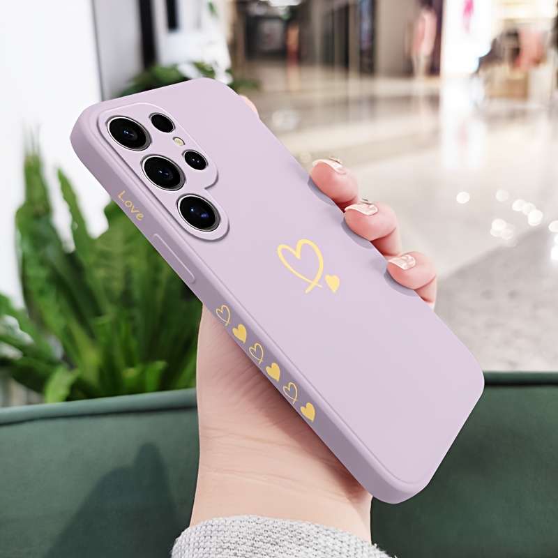 1pc Purple For Samsung Galaxy S25 Ultra Phone Cases