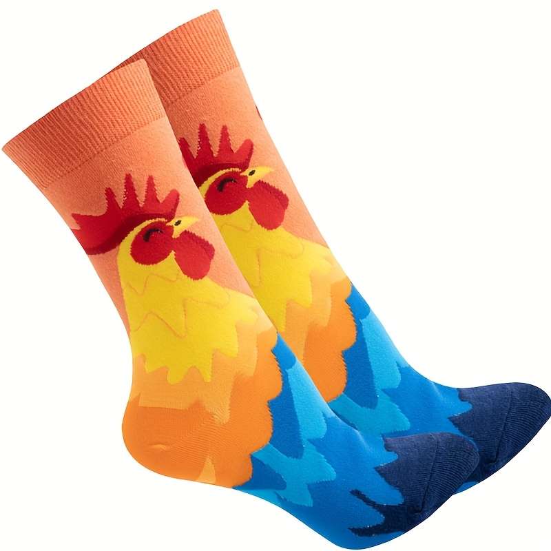 1 Pair Mixed Color One Size Socks