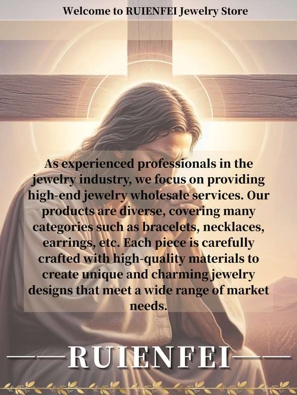 1 Piece Golden Yellow Jesus Theme Pendant