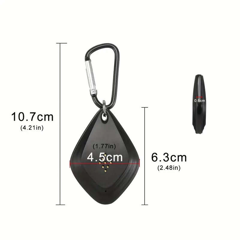 1pc USB Rechargeable Soundwave technology Pest Repeller Portable Safe for Home Outdoor Use Effective