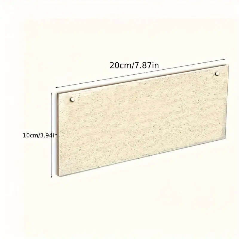 1pc Contemporary Wooden Welcome Garden Sign Hanging Wall Decor Plaque for Home Patio Garden with Rus