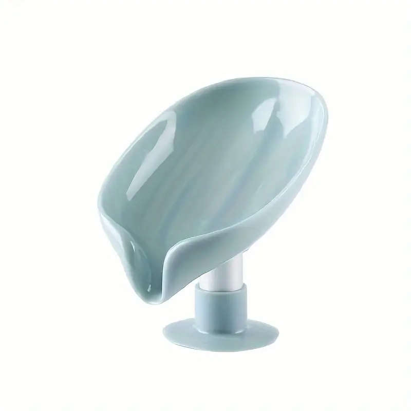 1pc Sets of Soap Box Cleaning Brush Holder Suction Cup Countertop Storage Rack Hole-Free Creative Dr