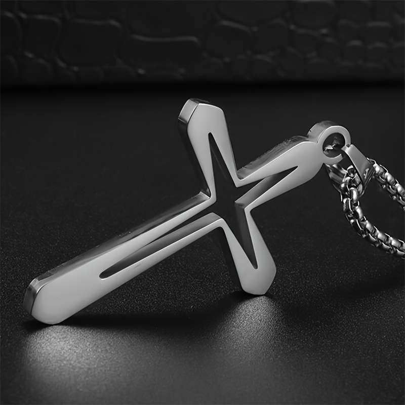 1 Piece Golden Jesus Theme Pendant