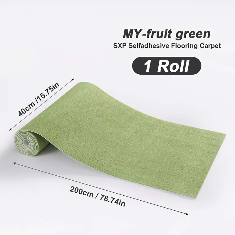 1Pc Light Gray 40x200cm Floor Mat