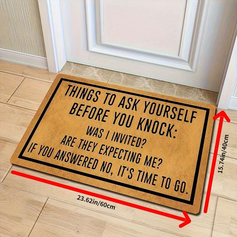 1Pc 16x24inch 40x60cm Floor Mat