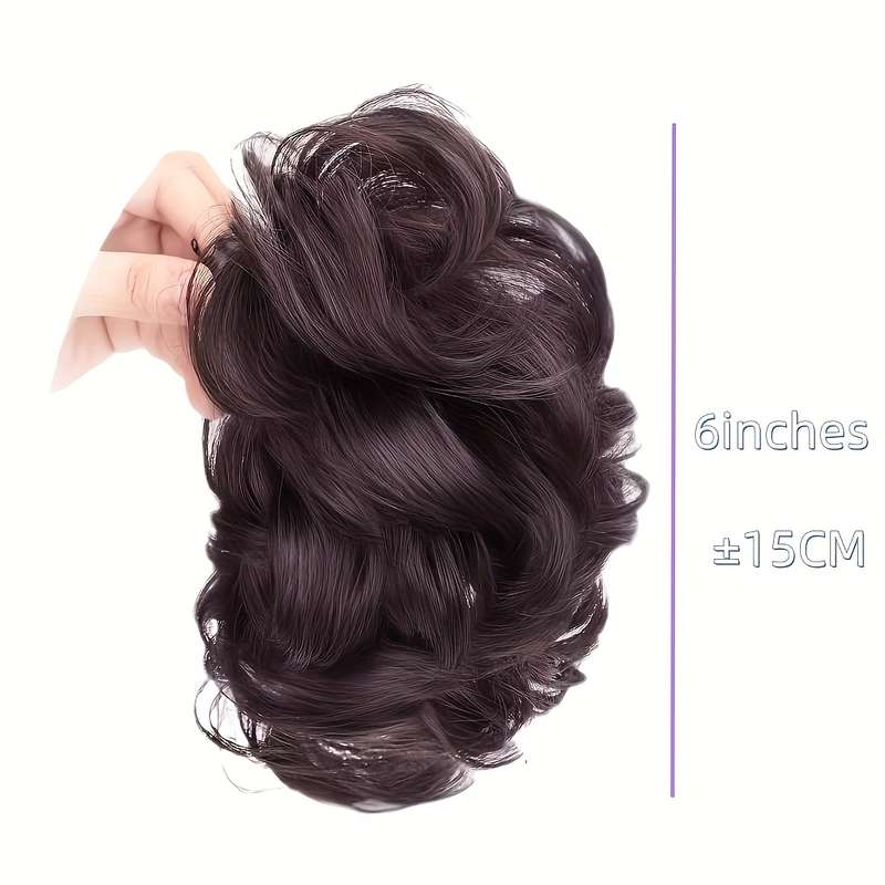 1Pc Black&Brown Color 15.24cm Fashion Design Wig