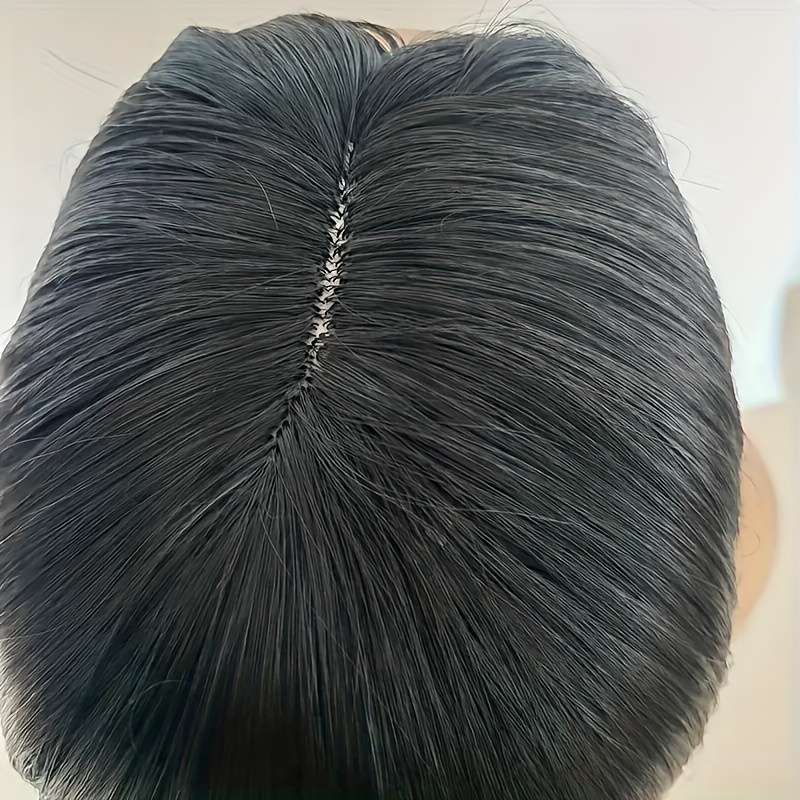 1Pc Black 30.48cm Fashion Design Wig