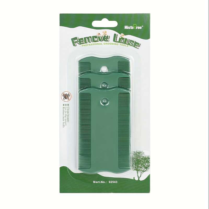 1pc Green Pet Comb