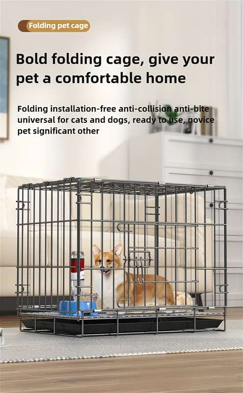 1pc Small Dog Ordinary Cage Pet Cage