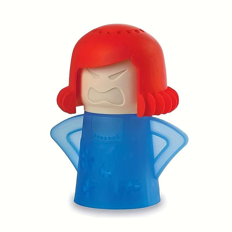 1pc "Angry Mama" Microwave Oven Steam Cleaner Easy-to-Use Kitchen Appliance Cleaning Tool