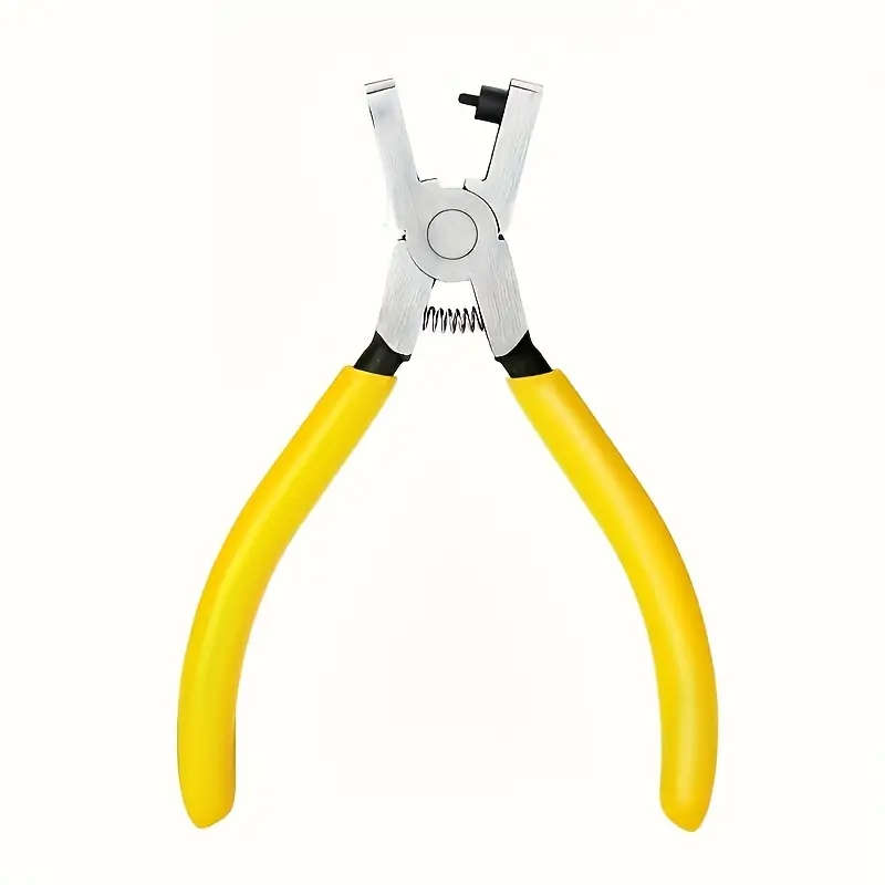 1pc Precision 2mm Multi-Function Punch Pliers for Watches Belts Shoelaces Sandals Durable Carbon Ste