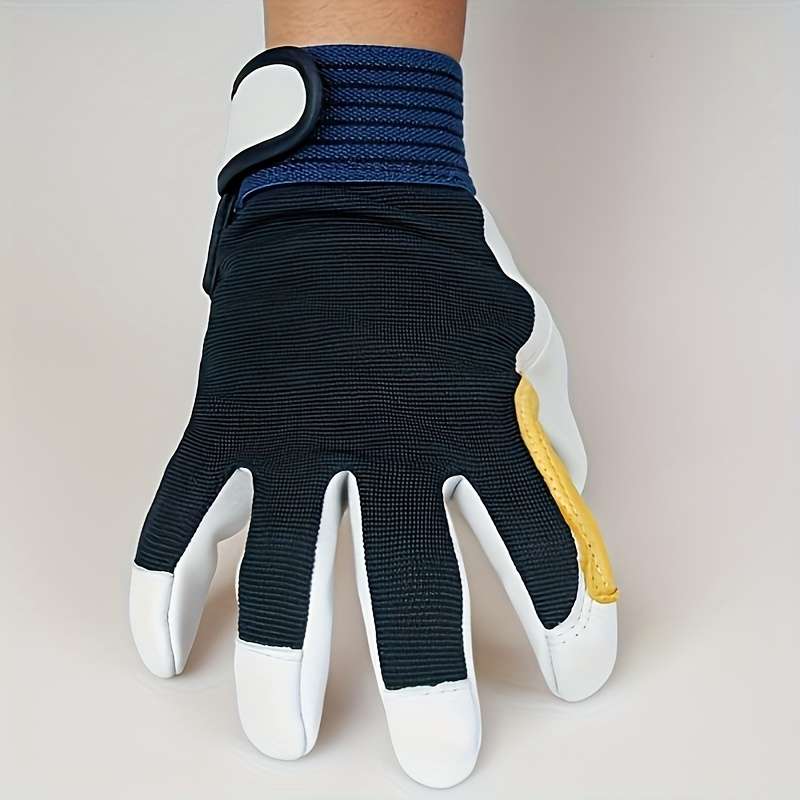 1 Pair White Multi Purpose Work Gloves