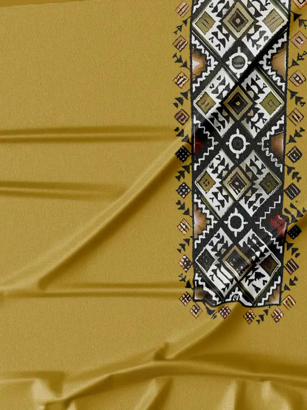 Men's Ethnic Totem T-Shirt - Soft, Breathable, Casual Crew Neck