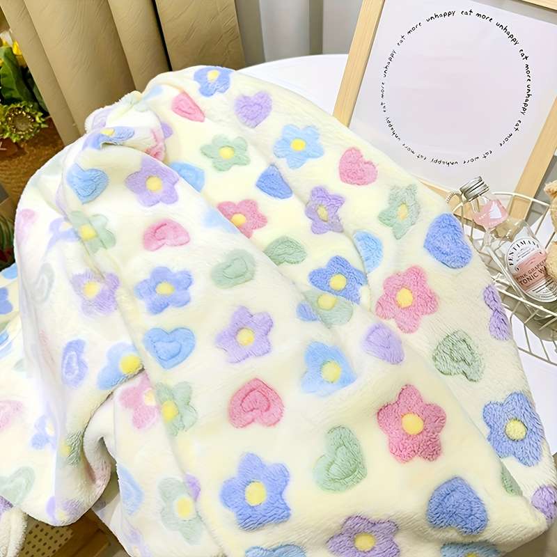 1ps Blanket Size 80Cm 100Cm  Style Teddy Bear