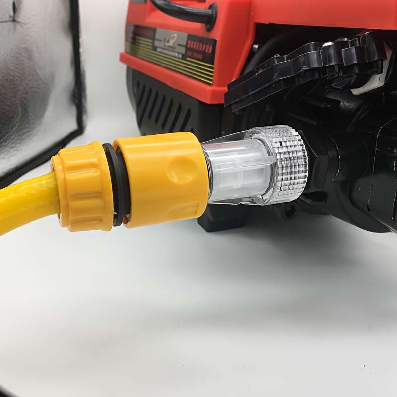 2Pcs Versatile High Pressure Plastic Water Washer Filter Nozzle