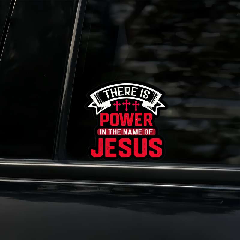 1pc Jesus Christian Themed Stickers