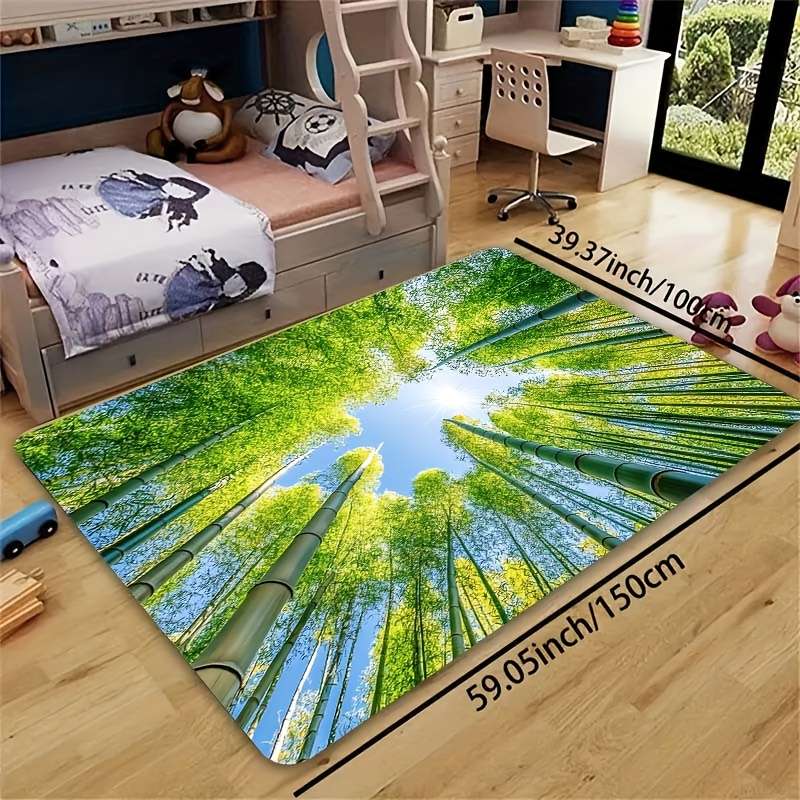 1Pc Green 15.7x23.62inch 40x60cm Floor Mat