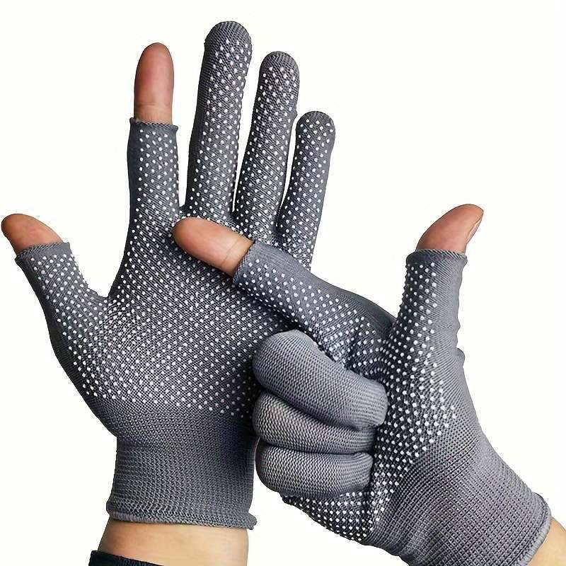 10 Pairs Pack 5 Fingers Multi Purpose Work Gloves