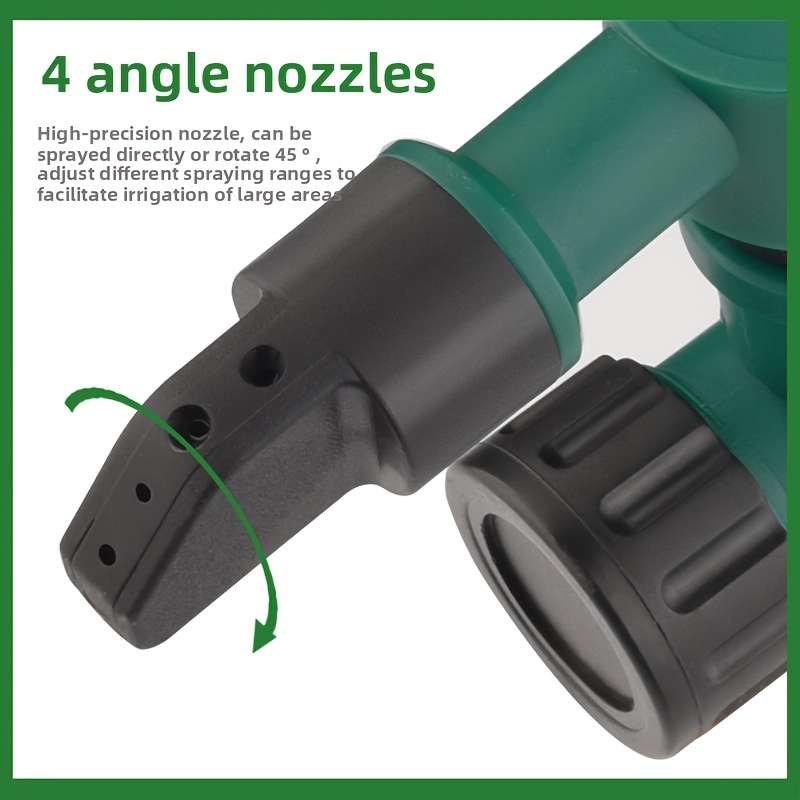 1Pc 3 Arm 360 Degree Rotating Multi Head Garden Sprinkler