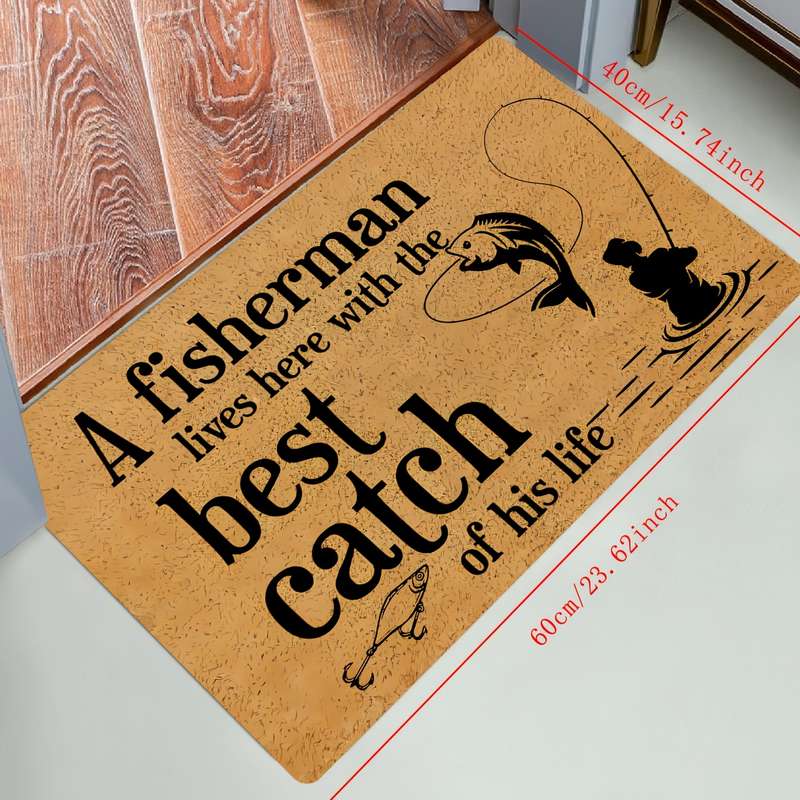 1Pc 15.75x23.62inch 40x60cm Floor Mat