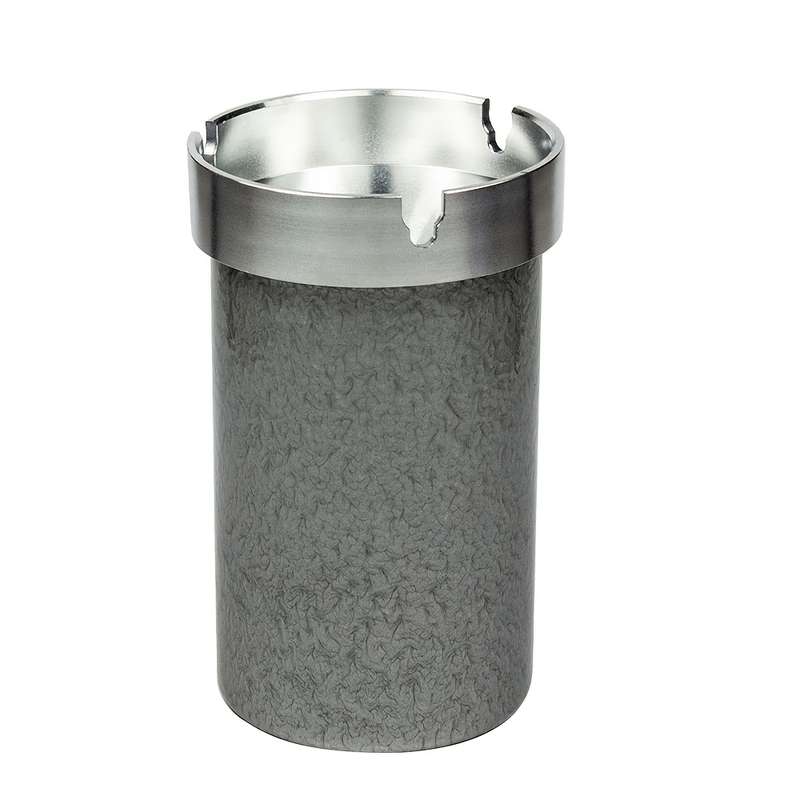 1pc Aluminum Alloy Golden Ashtray
