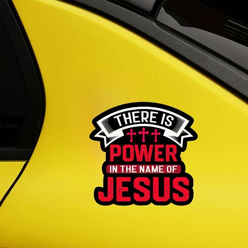 1pc Jesus Christian Themed Stickers