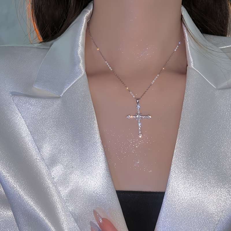 1 Piece Silvery Jesus Theme Pendant