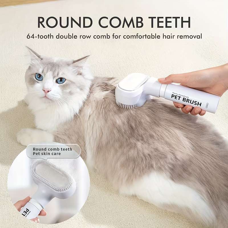 1pc White Pet Comb