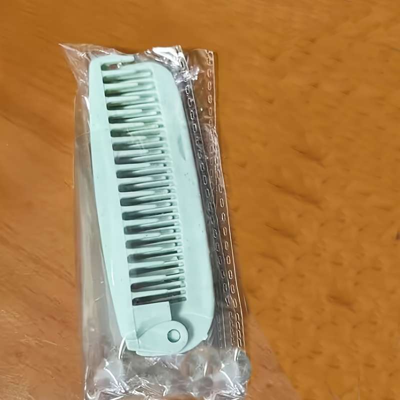 1pc Random Color Pet Folding Comb Pet Comb