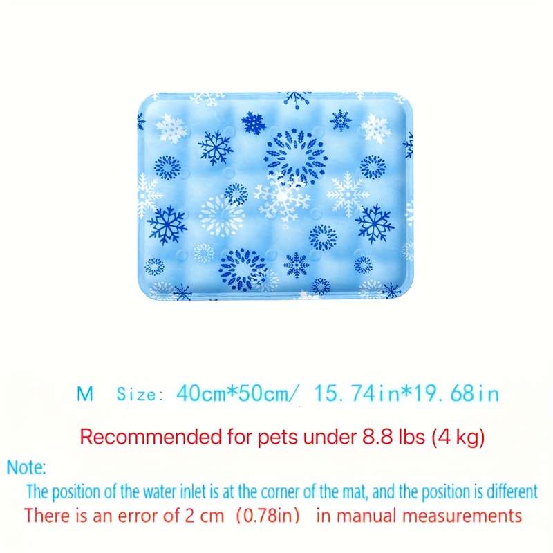 1piece Snowflake Cooling Pad