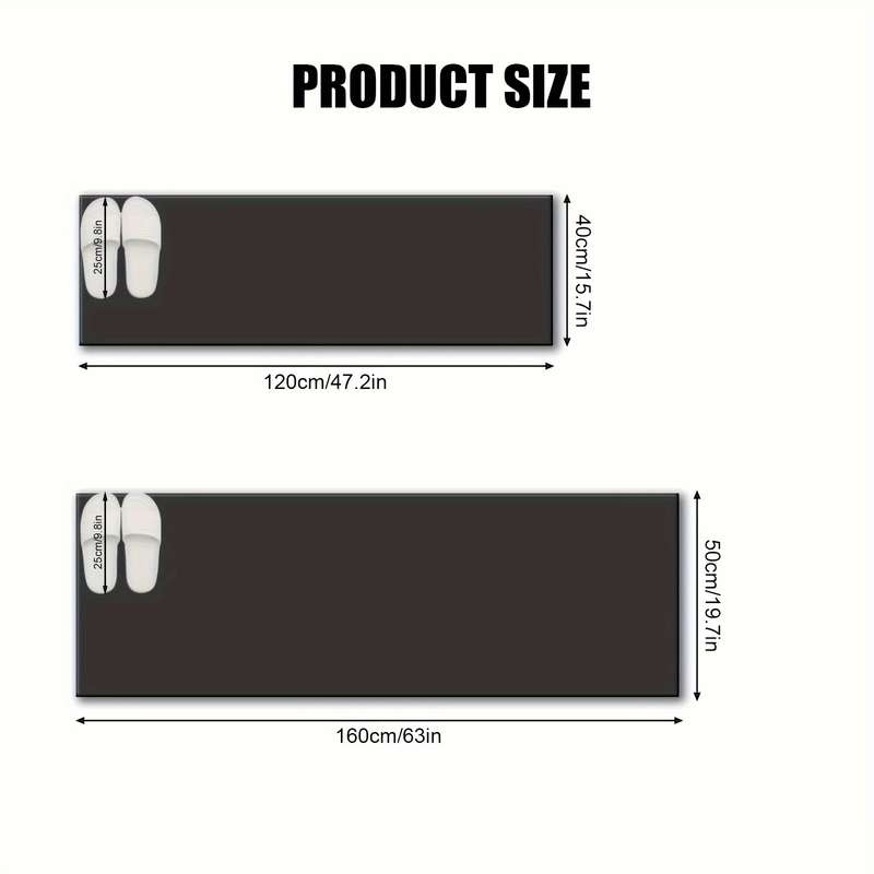 1Pc 40x120cm Floor Mat