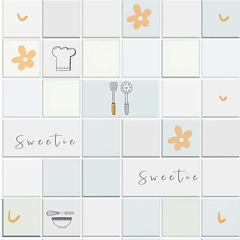 1PC Wall StickersSweet Kitchen60CMX5M