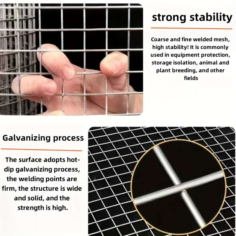1pc Silvery Wire Mesh size 50*1500cmPet Cage