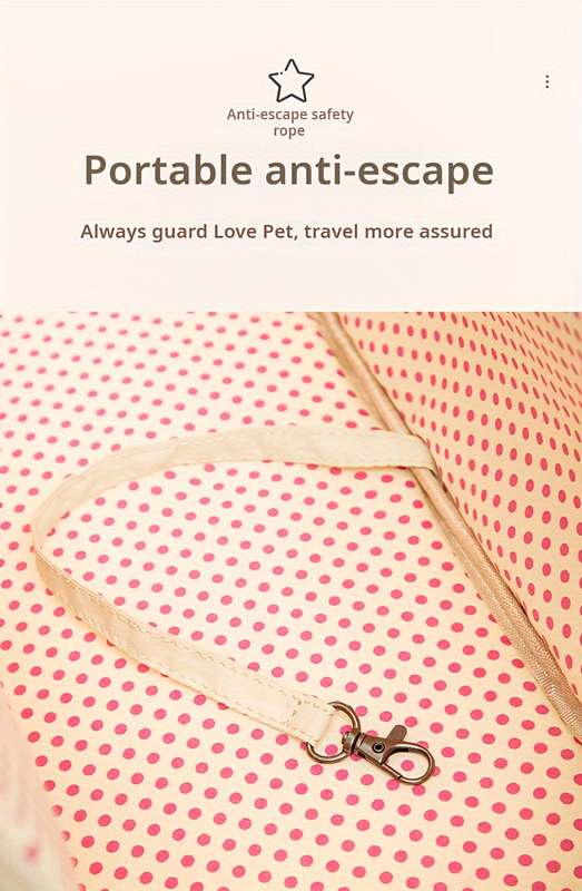 1pc greysize Small Pet Bag