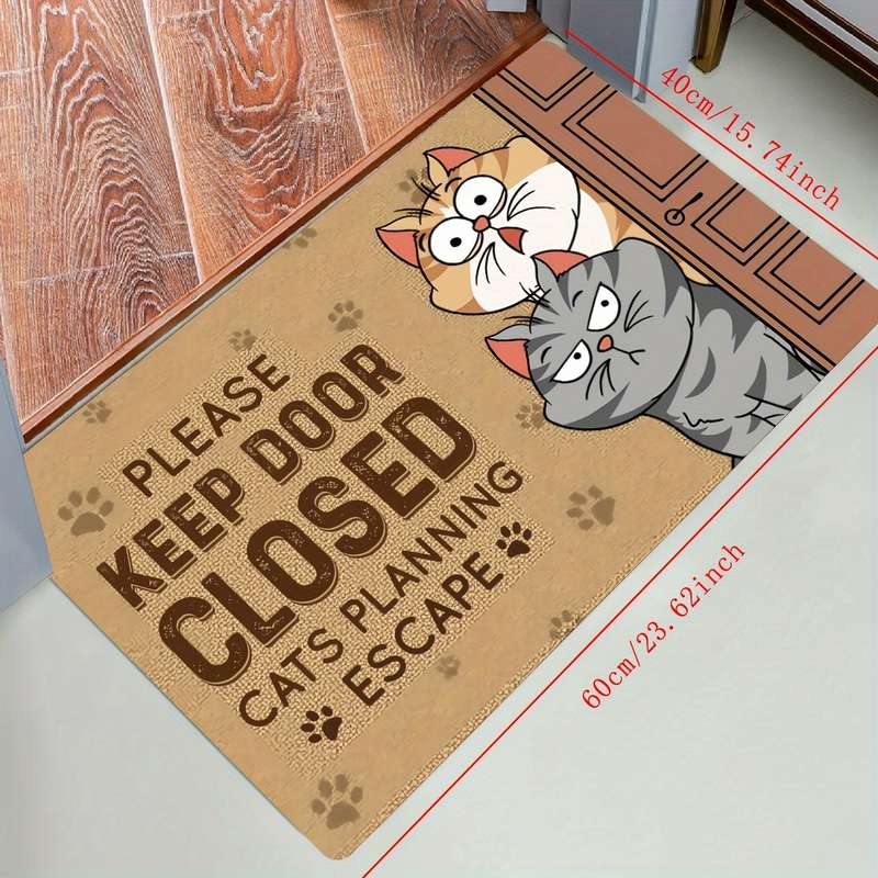 1Pc 23.6x35.4inch 60x90cm Floor Mat