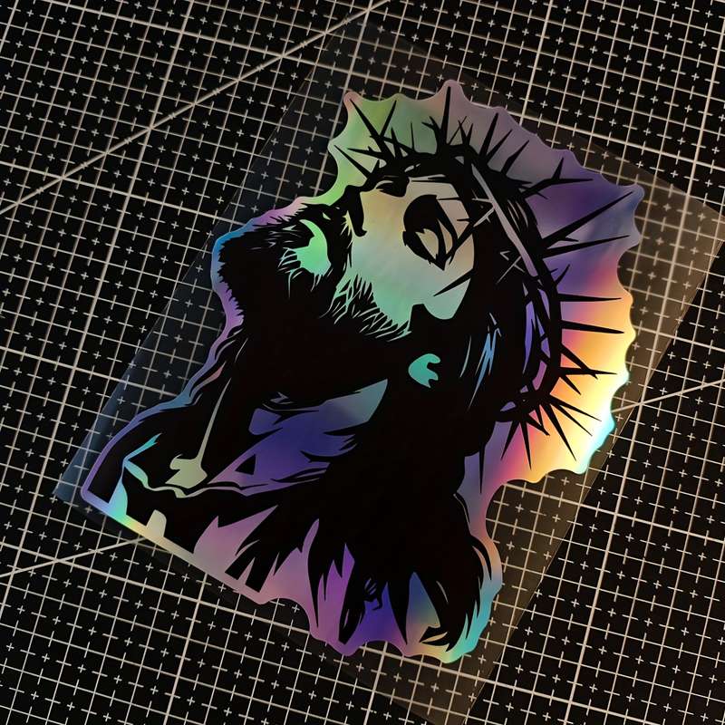 1pc Jesus Christian Themed Stickers