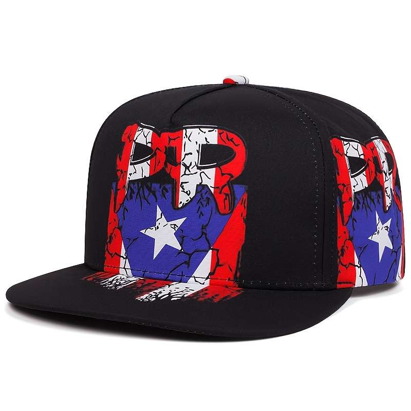 1pc High-Quality Alphabet Series Printing Flat Edge Hat Men Fashion Hip Hop Adjustable Outdoor Spor