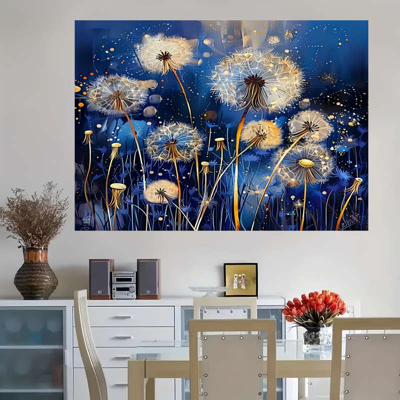 1000pcs Thick Durable Premium Dandelion DIY Jigsaw Puzzle Seamless for Adults F