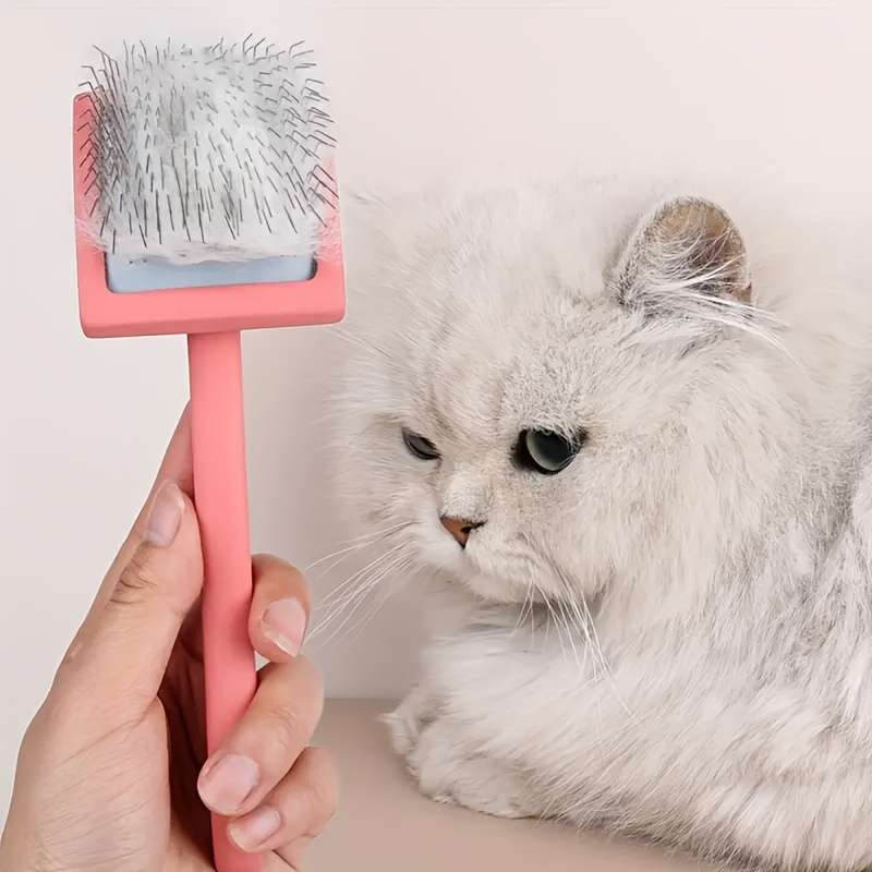 1pc Red Pet Comb