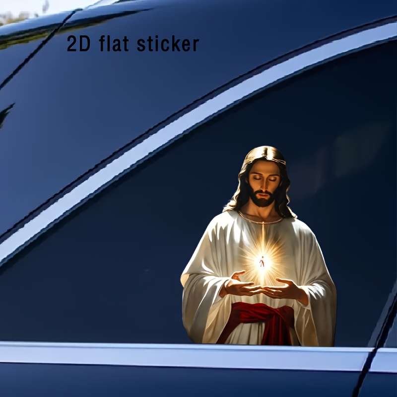 1pc  Jesus Christian Themed Stickers