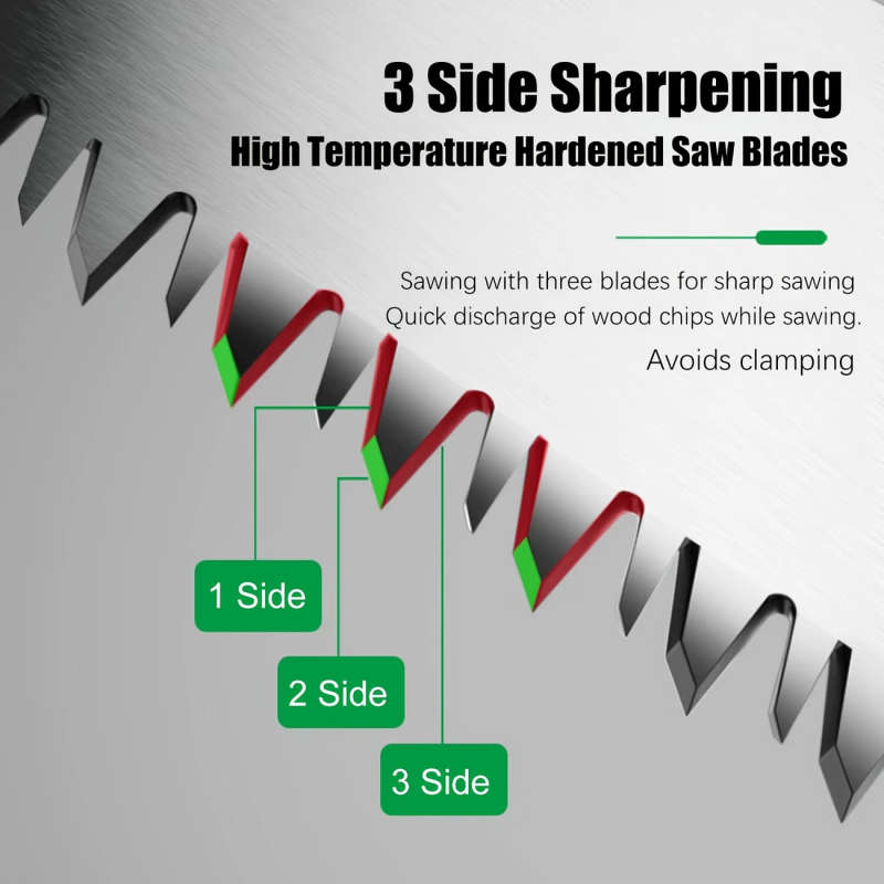 1Pc Portable Sk5 Carbon Steel Folding Hand Saw With Wooden Handle German Engineered Ideal For Campin