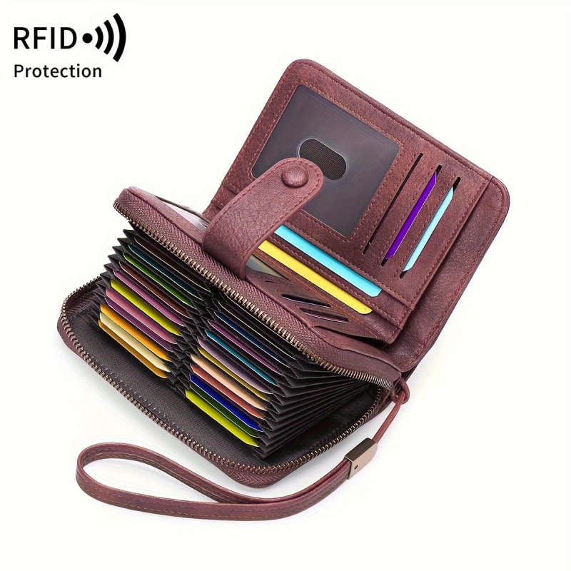 Fashion Zipper Card Holder