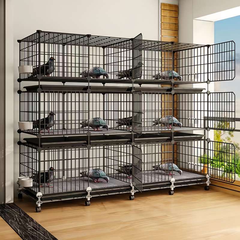 1pc Blue Pet Cage