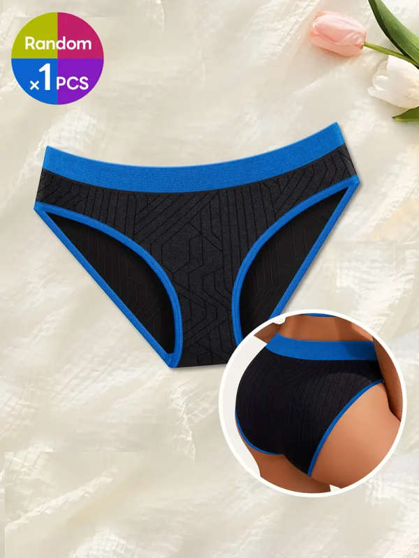 1 Ps Of Women's Breathable Seamless Panties