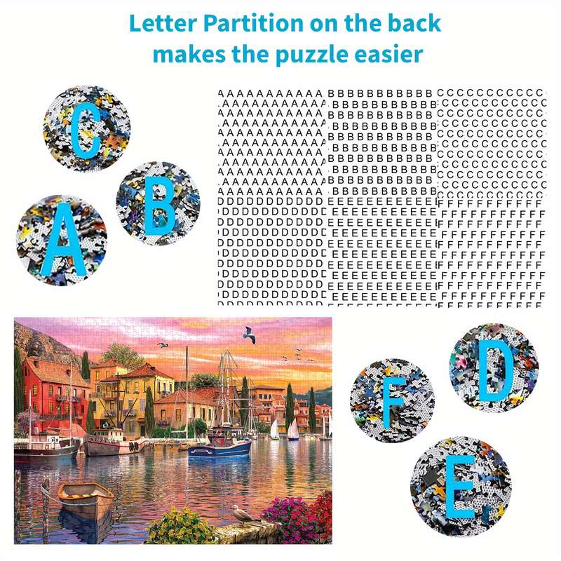 1000 Piece Paper Jigsaw Puzzle For Adults