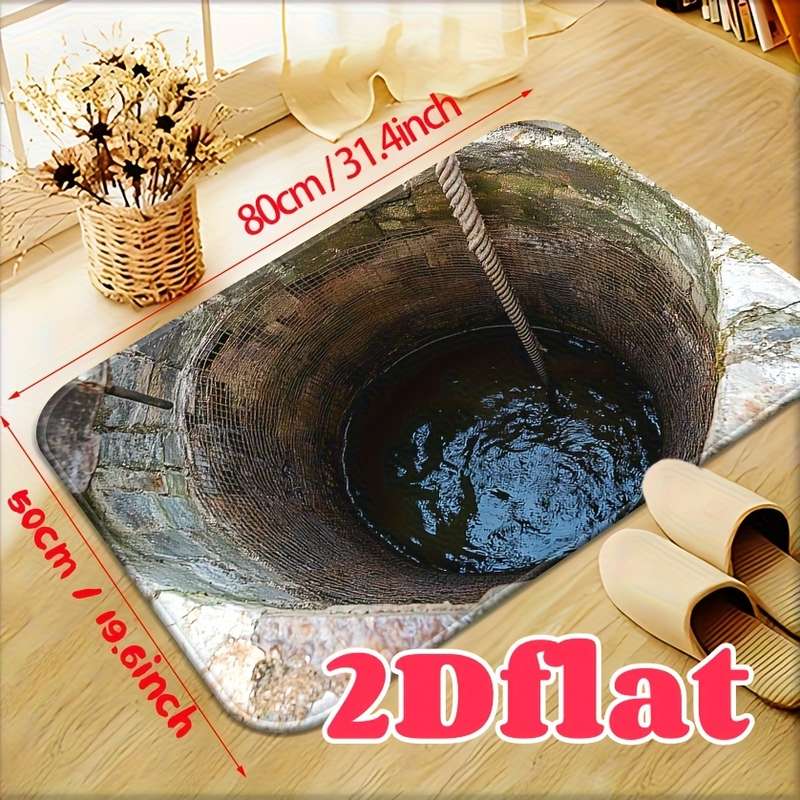1Pc 50x80cm 19x31inch Floor Mat