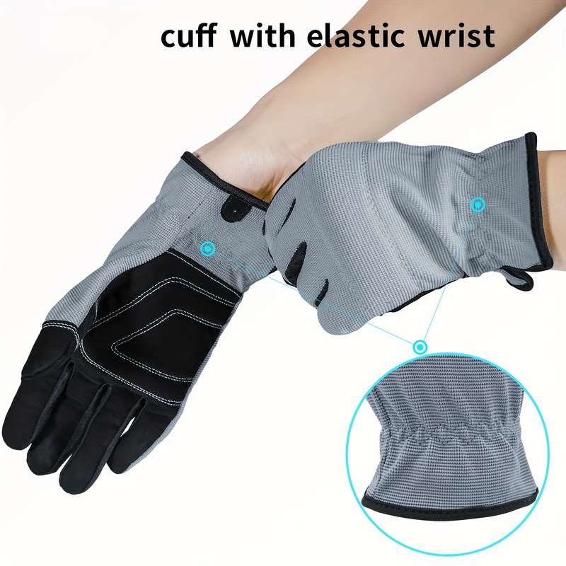 1 Pair Grey Size M Outdoor Sports Gloves