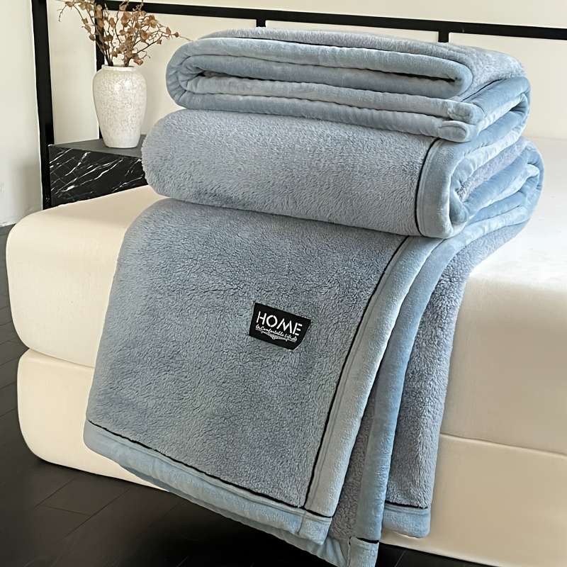 1ps Blanket Color Snowy Gray size 70cmx100cm