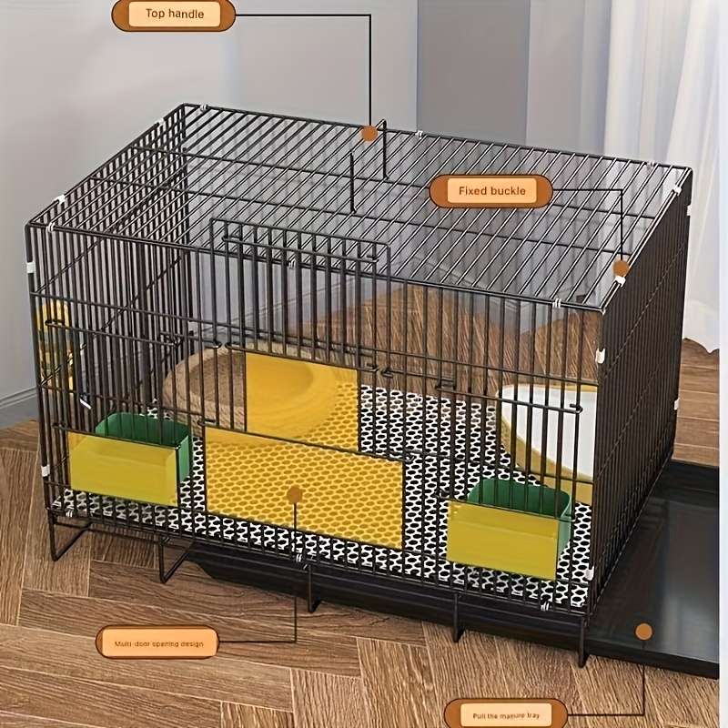 1pc White Pet Cage